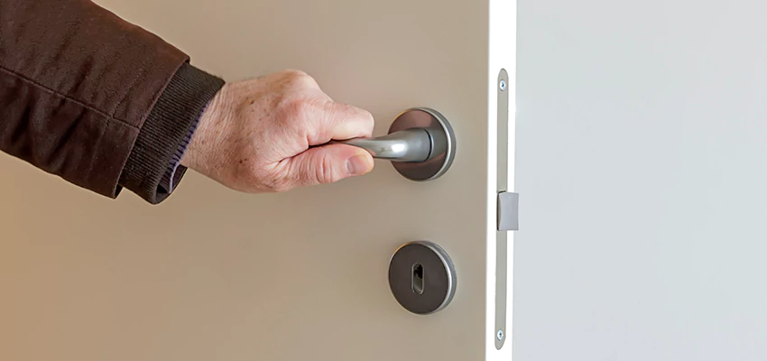 Restroom Locks Privacy Bolt Installation in Alta Sierra, California